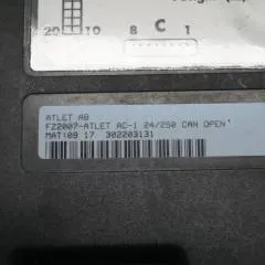 Atlet 302203131 | Rij regeling driving controller FZ 2007 ATLET AC-I 24/250 Can open