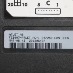 Atlet FZ2007 | AC-I converter FZ 2007 - Atlet AC-I 24/250 can opensn. 06 43 301306437 for PLP200 for 2006