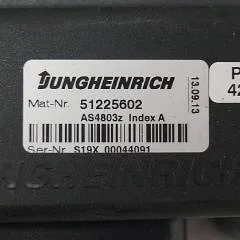 Jungheinrich 51225602 | Stuur regeling steering Controller AS4803 Z index A from ETV214 year 2013 sn. S19X00044091