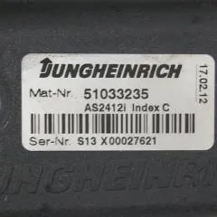 Jungheinrich 51033235 | Rij regeling Drive controller AS2412i index C for ESE320 sn. S13X00027621