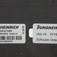 Jungheinrich 50437339 | Stuur regeling steering controller PM2402 Z Index H sw 1,05 51135888 for ECE225 sn S14X 10004363