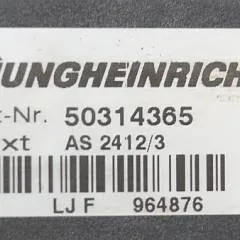 Jungheinrich 50314365 | Rij regeling Driving controller AS2412/3 for ECE220 sn. LJF964876