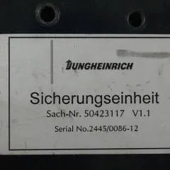 Jungheinrich 50423117 | Fuse holder for ETV from 2003 till 2011 V1,1 sn. 2445/0086-12