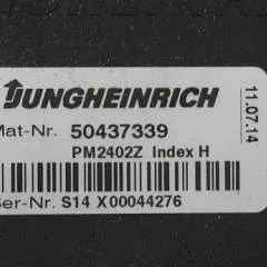 Jungheinrich 50437339 | Stuur regeling steering controller PM2402 Z Index H  for EKS110Z  year 2014 sn S14X 00044276