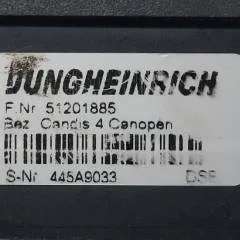 Jungheinrich 51201885 | Battery/hour indicator Candis 4 can open sn. 445A9033