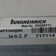 Jungheinrich 50026771 | Interface 5 for EKS110Z year 2014 sn. F 717114