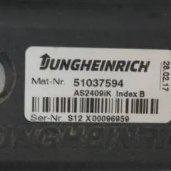 Jungheinrich 51037594 | Rij/hef regeling Drive/lift controller AS2409 i k index A sw. 1,09 51159256 for EJD220 sn. S12X00096959