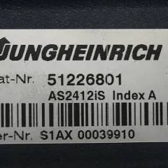 Jungheinrich 51226801 | Rij/hef/stuur regeling  drive/lift/steering controller AS2412 i S index A for ECD220 year 2014 sn. S1AX00039910