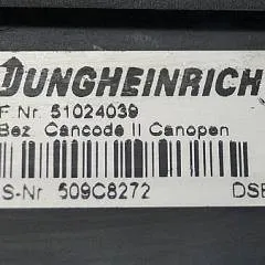 Jungheinrich 51024039 | Codekey Can Open Cancode II sn. 509C8272