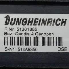 Jungheinrich 51201885 | Battery Hour indicator Candis 4 Can Open sn. 514A9350