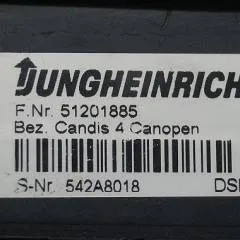 Jungheinrich 51201885 | Battery Hour indicator Candis 4 Can Open sn. 542A8018