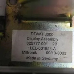 Crown 825777-001 | Display software versie WT-Display-608 CROWN NT 3000 1LEL-001854-A sn. 09/13-0003