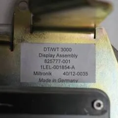 Crown 825777-001 | Display software versie WT-Display-608 CROWN NT 3000 1LEL-001854-A sn. 40/12-0035