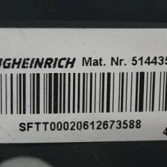 Jungheinrich 51443546 | Rij schakelaar Controle handle for ERD220 with folding platform sn SFTT00020612673588 also known as 51806613 51443546 51288368