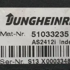 Jungheinrich 51033235 | Rij regeling Drive controller AS2412i index C for ESC214 year 2015 sn. S13X00033488