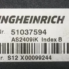 Jungheinrich 51037594 | Rij/hef regeling Drive/lift controller AS2409 i k index B sw. 1,09 51159256 sn. S12X00099244