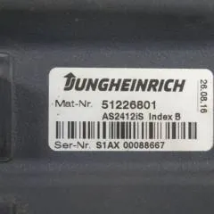 Jungheinrich 51226801 | Rij/hef/stuur regeling  drive/lift/steering controller AS2412 i S index B for EKS10E year 2016 sn. S1AX00088667