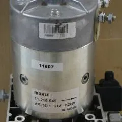 Jungheinrich 51064221 | Pump unit 24V 2,2KW  Mahle AMJ5811  Pump motor 51056970 Tank 16146890  Valve block 51305972 for ECE310 year 2015