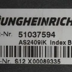 Jungheinrich 51037564 | Drive/Lift controller AS2409 iK Index B 51075490 Sw. 1,27 sn. S12X00089335 for EJE220 year 2016
