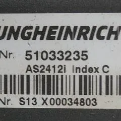 Jungheinrich 51033235 | Rij regeling Drive controller AS2412i index C  sn. S13X00034803 from ESE320 year 2016