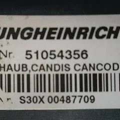 Jungheinrich 51025126 | Instrument hood EJE EJC serie 2 including battery/hour indicator 51201885 Candis 4 Can open code key 51024039 Cancode II Can open Wiring harness 51034087