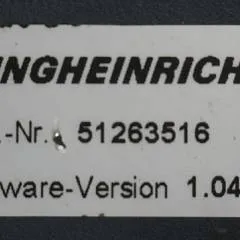 Jungheinrich 51226801 | Rij/hef/stuur regeling  drive/lift/steering controller AS2412 i S index A  51263516 Sw. 1,04 sn. S1AX00044681 for ERE225 year 2013