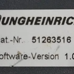 Jungheinrich 51226801 | Rij/hef/stuur regeling  drive/lift/steering controller AS2412 i S index A  51263516 Sw. 1,07 sn. S1AX10010704 for ERE225 year 2016