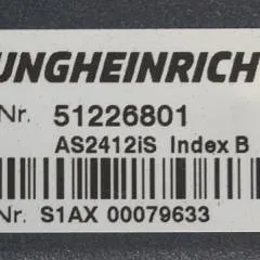 Jungheinrich 51226801 | Rij/hef/stuur regeling  drive/lift/steering controller AS2412 i S index B sn. S1AX00079633 from ECE225 year 2016