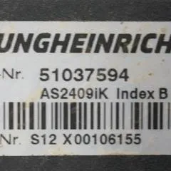 Jungheinrich 51037594 | Rij/hef regeling Drive/lift controller AS2409 i k index B sw. 1,09 51159256 sn. S12X00106155 from EJD220 year 2018