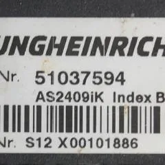 Jungheinrich 51037594 | Rij/hef regeling Drive/lift controller AS2409 i k index B sw. 1,09 51159256 sn. S12X00101886 from EJD220 year 2017