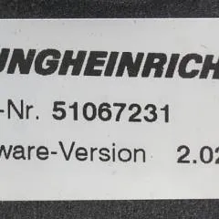 Jungheinrich 51033235 | Rij regeling Drive controller AS2412i index C Sw. 2,02 51067231 from ERE225 year 2011 sn. S13X00016385