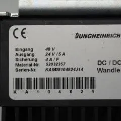 Jungheinrich 52032357 | Omvormer Transformer 48V -> 24V/5A for EKS310 sn. KAM08104824J14