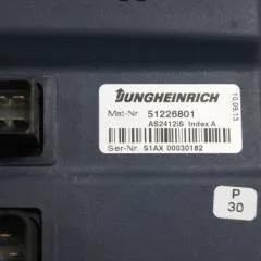 Jungheinrich 51226801 | Rij/hef/stuur regeling  drive/lift/steering controller AS2412 i S index A  Sw 2,03 51256852 sn. S1AX00030182 from ECE225 year 2013