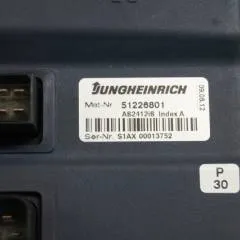 Jungheinrich 51226801 | Rij/hef/stuur regeling  drive/lift/steering controller AS2412 i S index A  sn. S1AX00013752 from ECE320 year 2012
