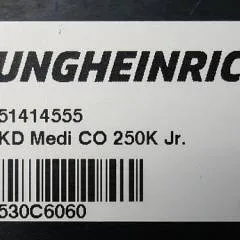Jungheinrich 51414555 | Display KD MEDI CO 250K Jr DSE from EKS110 2015 sn. 530C6060
