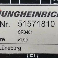 Jungheinrich 51571810 | Collection board CR0401 sw. V1.00 sn. 000000804755