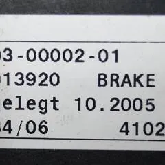Jungheinrich 51013920 | Brake pedal ETV year 2003-2011 sn. 4102372