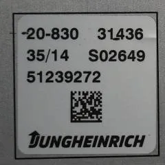 Jungheinrich 51239272 | rij hef stuur regeling drive lift steering controller EKS312 year 2014