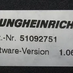 Jungheinrich 51033235 | Rij regeling Drive controller AS2412i index C Sw. 2,03 51067231 51092751 Sw. 1,06 from ERE225 year 2011 sn. S13X00024281