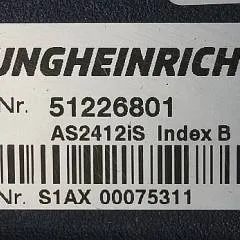 Jungheinrich 51226801 | Rij/hef/stuur regeling  drive/lift/steering controller AS2412 i S index B  sn. S1AX00075311 from ECD320L year 2016