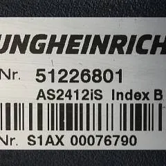 Jungheinrich 51226801 | Rij/hef/stuur regeling  drive/lift/steering controller AS2412 i S index B  sn. S1AX00075311 from ECD320L year 2016