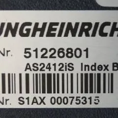 Jungheinrich 51226801 | Rij/hef/stuur regeling  drive/lift/steering controller AS2412 i S index B  sn. S1AX00075315 from ECD320L year 2016