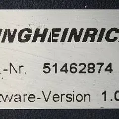 Jungheinrich 51226801 | Rij/hef/stuur regeling  drive/lift/steering controller AS2412 i S index C Sw 1,07 51462874 sn. S1AX00181257 from ECE 225 year 2018