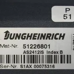 Jungheinrich 51226801 | Rij/hef/stuur regeling  drive/lift/steering controller AS2412 i S index B  sn. S1AX00075316 from ECD320 year 2016
