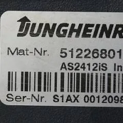 Jungheinrich 51226801 | Rij/hef/stuur regeling  drive/lift/steering controller AS2412 i S index C Sw 1,11 51419306 sn. S1AX00120988 from ECE 225 year 2018