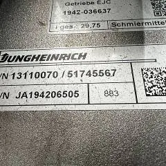 Jungheinrich 51116804 | Complete drive unit including 51066788 Brake 51492299 Motor 51116804 Transmission Tiller+Head from EMC-B10 Year 2016