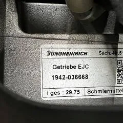 Jungheinrich 51116804 | Complete drive unit including 51066788 Brake 51492299 Motor 51116804 Transmission Tiller+Head from EMC-B10 Year 2016