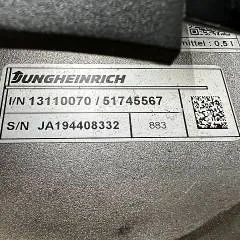 Jungheinrich 51116804 | Complete drive unit including 51066788 Brake 51492299 Motor 51116804 Transmission Tiller+Head from EMC-B10 Year 2016