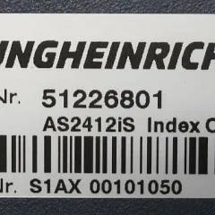 Jungheinrich 51226801 | Rij/hef/stuur regeling  drive/lift/steering controller AS2412 i S index C Sw 1,02 51462874 sn. S1AX00101050 from ERE 225 year 2017