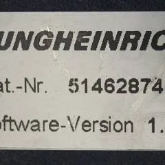 Jungheinrich 51226801 | Rij/hef/stuur regeling  drive/lift/steering controller AS2412 i S index D  Sw 1,06 51617474 sn. S1AX10023886 from ERE225 drive plus year 2017